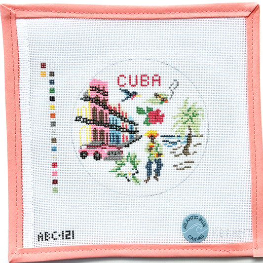 Atlantic Blue Canvas - Cuba Travel Round