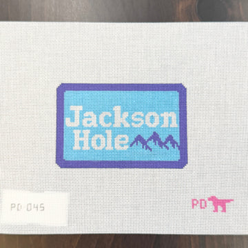 Poppy’s Designs - Jackson Hole Ski Badge