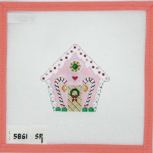 Susan Roberts -Pink Gingerbread House