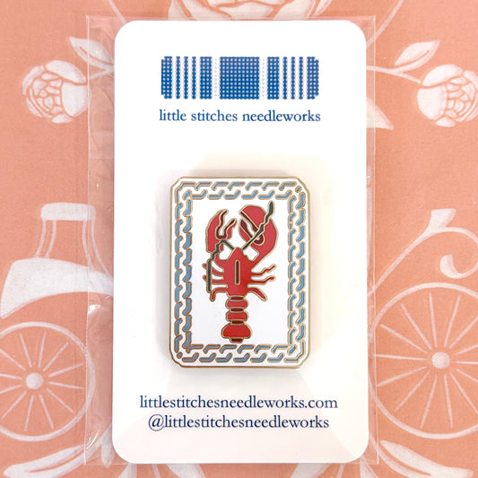 Little Stitches Lobster Needleminder
