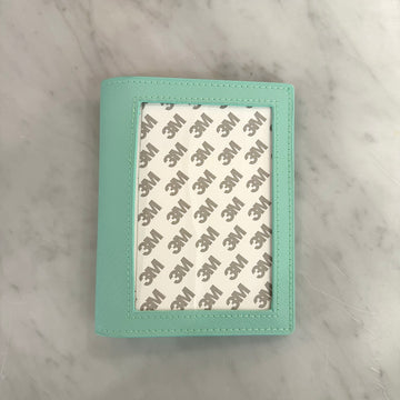Self Finishing Passport Cover - Rachel Barri Designs - Aqua