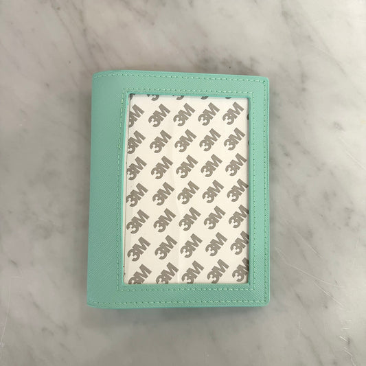 Self Finishing Passport Cover - Rachel Barri Designs - Aqua
