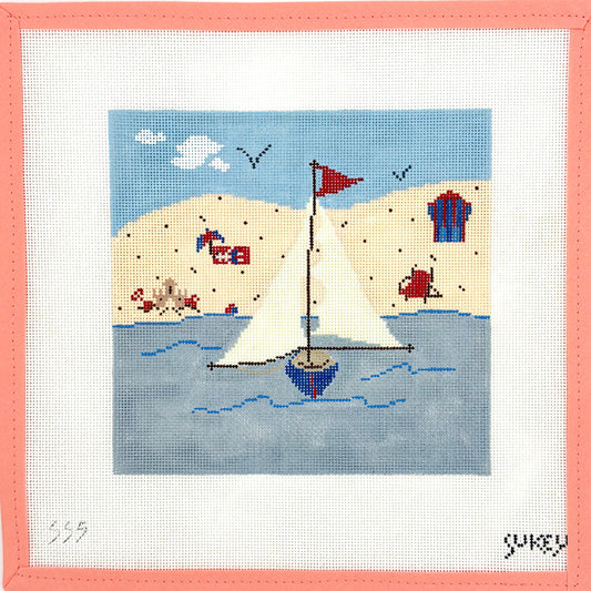 Sukey - Sailboat by the Beach