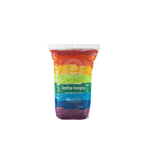 Lotta Loops - Rainbow Potholder Loops