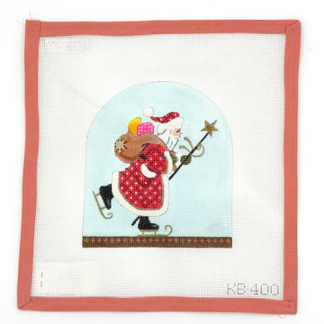 Kirk and Bradley - Snow Dome Santa