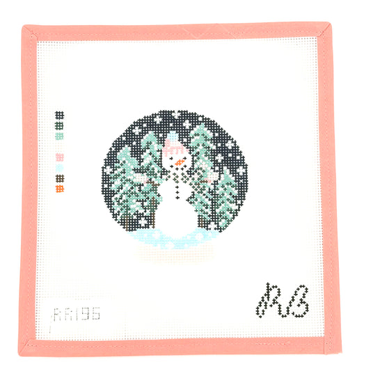 Rachel Barri Designs - Snowman Snowglobe