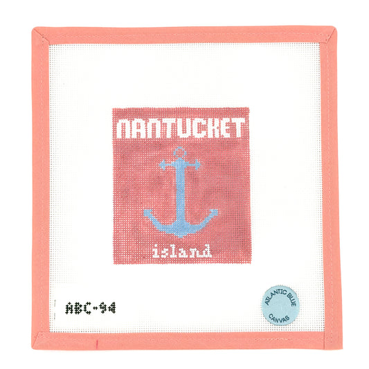 Atlantic Blue Canvas - Nantucket Travel Book