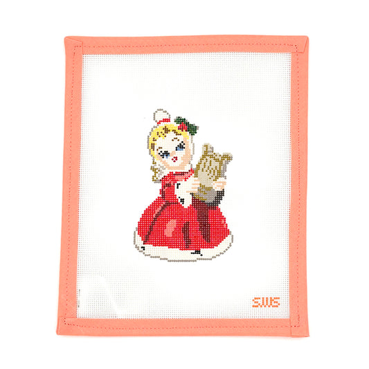 Stitching with Stacey - Christmas Harp Angel