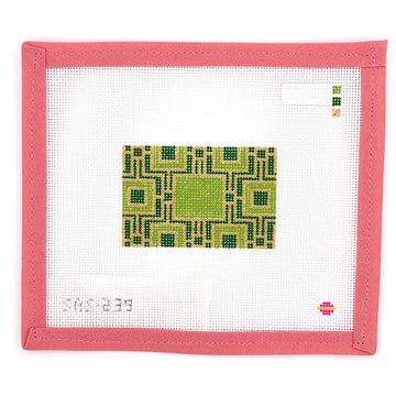 Saturnalia Stitching - Emerald Wallet Insert