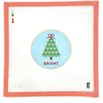 Goodpoint Needlepoint - Squiggle Tree Canvas