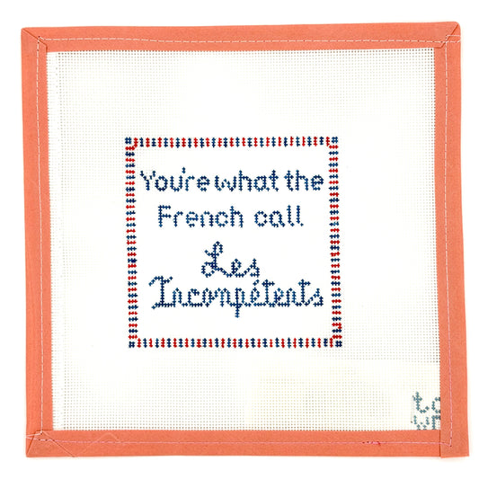 Town Stitch Needlepoint - Les Incompetents