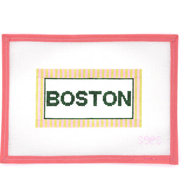 Southie Stitches - Boston Sign