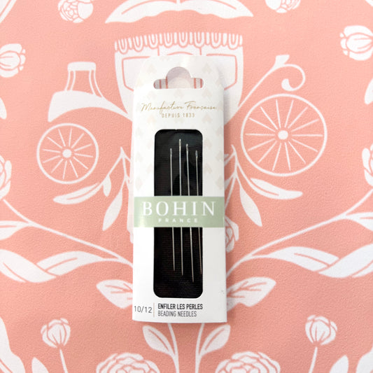 Bohin Beading Needles, Size 10/12