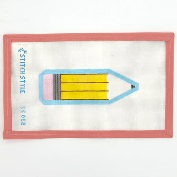 Stitch Style Needlepoint - School Pencil