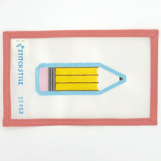Stitch Style Needlepoint - School Pencil
