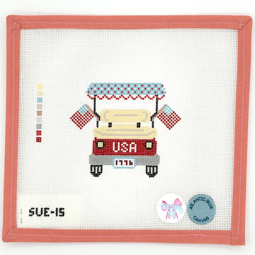The Stitching Sue - USA Golf Cart