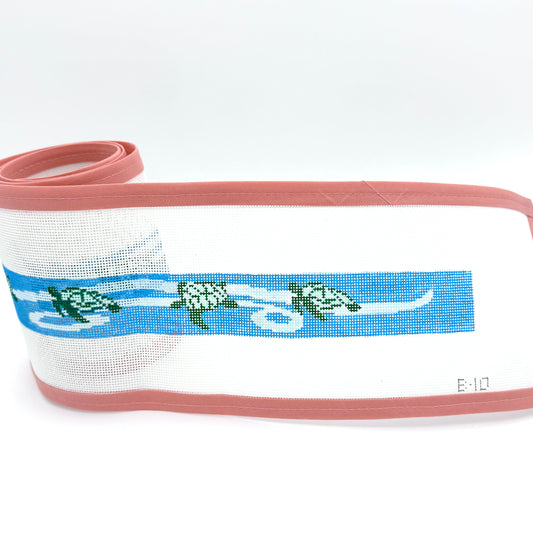 Blue Ridge Stitchery - Belt:  Sea Turtle