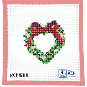 SCT Designs - Valentine Heart Wreath