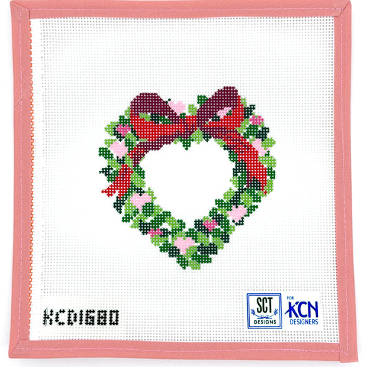 SCT Designs - Valentine Heart Wreath