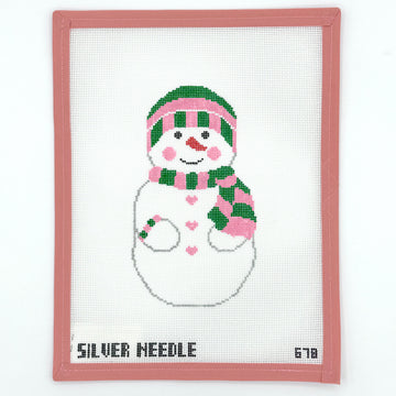 Silver Needle - Mrs. Frosty Ornament