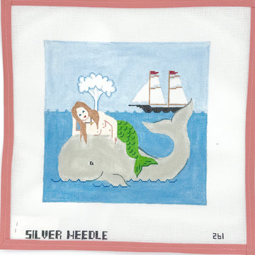 Silver Needle - Mermaid on the Whale