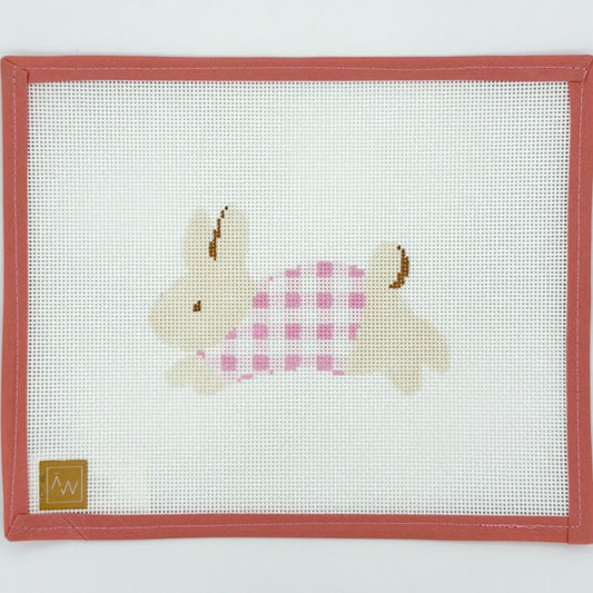 Audrey Wu Designs - Gingham Bunny in Pink