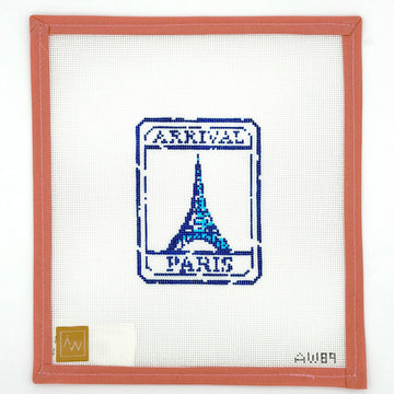 Audrey Wu Designs - Paris Passport Stamp
