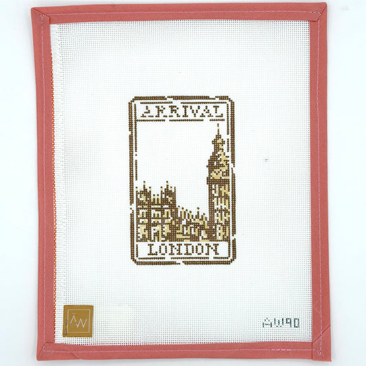 Audrey Wu Designs - London Passport Stamp