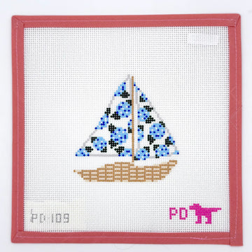 Poppy’s Designs - Hydrangea Sailboat