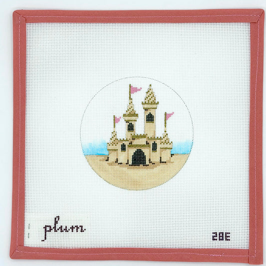 Plum Stitchery - Sandcastle - 28E
