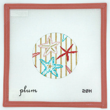 Plum Stitchery - Starfish - 28H