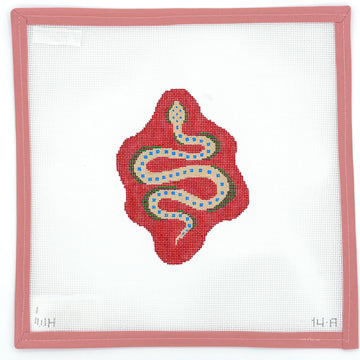 Plum Stitchery - Petite Snake, Red - WH14A