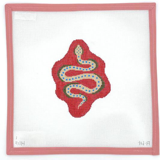 Plum Stitchery - Petite Snake, Red - WH14A