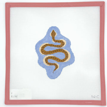 Plum Stitchery - Petite Snake, Blue - WH14C