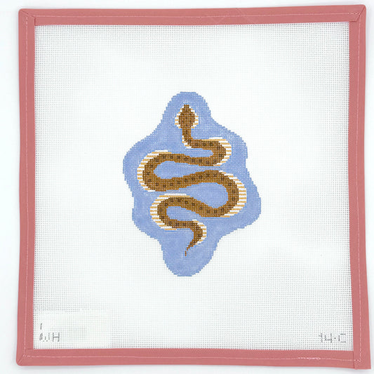 Plum Stitchery - Petite Snake, Blue - WH14C