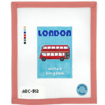 Atlantic Blue Canvas - London Travel Book