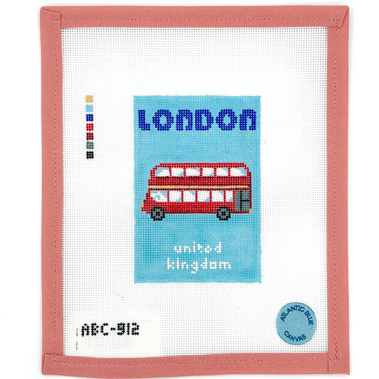 Atlantic Blue Canvas - London Travel Book
