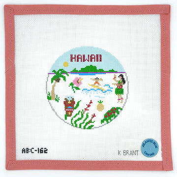 Atlantic Blue Canvas - Hawaii Travel Round