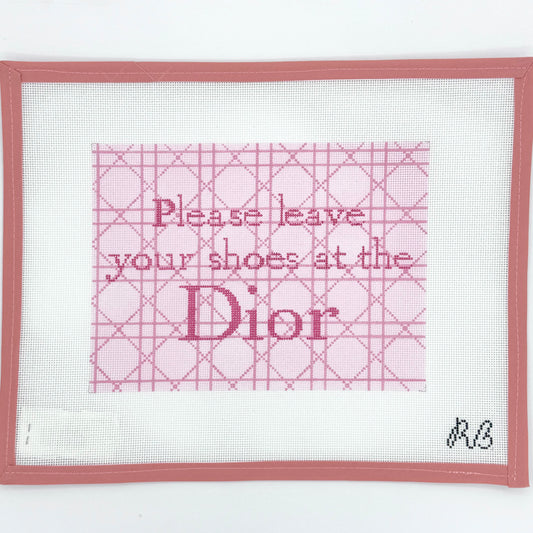 Rachel Barri Designs - Please Leave Your Shoes At The Dior