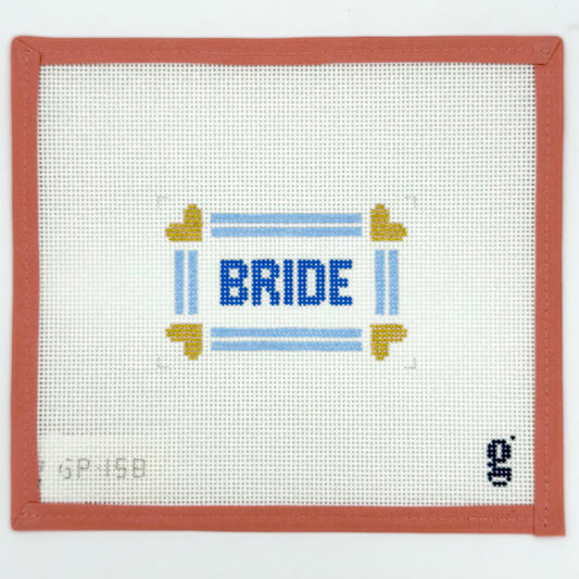 Goodpoint Needlepoint - Bride sign