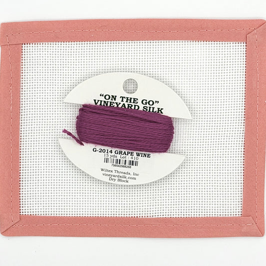 Vineyard Silk To Go Card - Grape Wine 2014