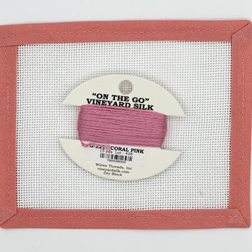 Vineyard Silk To Go Card - Coral Pink 2211