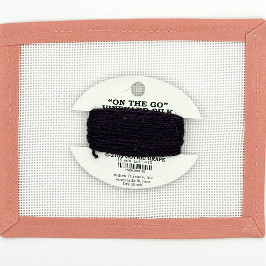 Vineyard Silk To Go Card - Gothic Grape