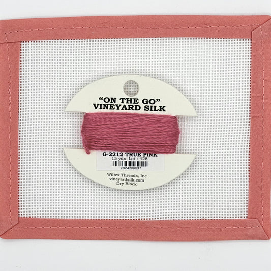 Vineyard Silk To Go Card - True Pink 2212