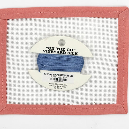 Vineyard Silk To Go Card - Captain’s Blue 2091