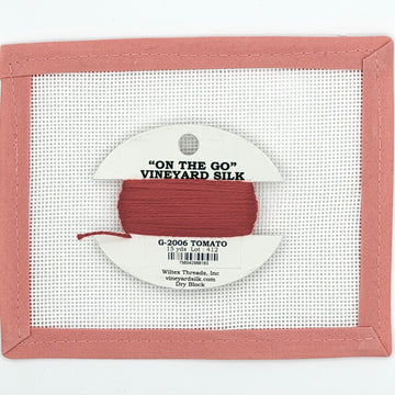 Vineyard Silk To Go Card - Tomato 2006