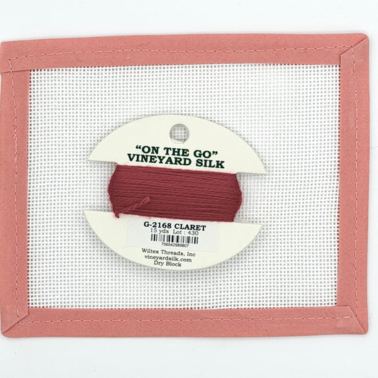Vineyard Silk To Go Card - Claret