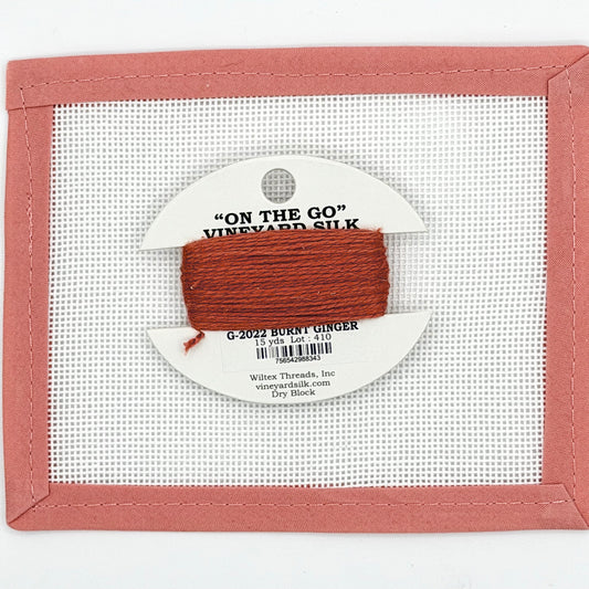 Vineyard Silk To Go Card - Burnt Ginger 2022