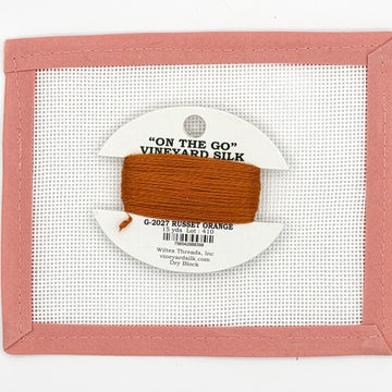 Vineyard Silk To Go Card - Russet Orange 2027
