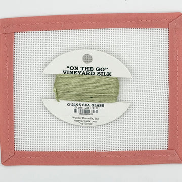 Vineyard Silk To Go Card - Seaglass